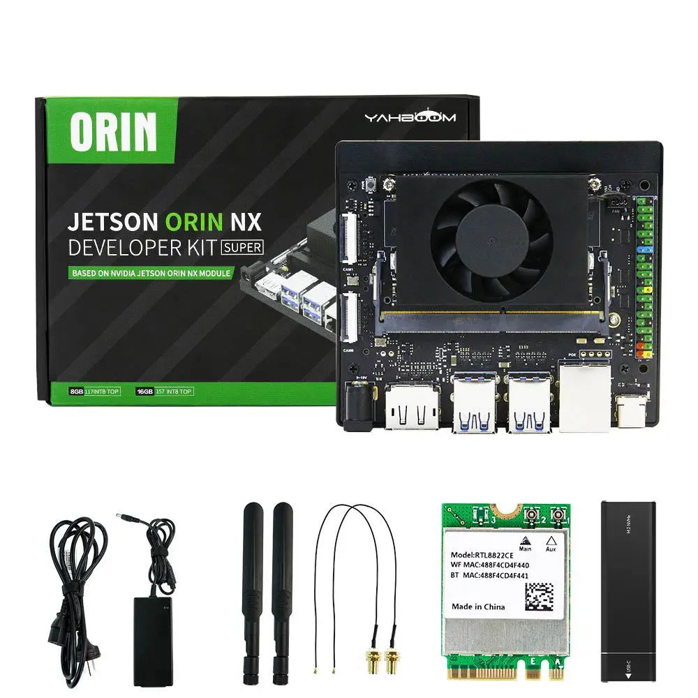 Jetson Orin NX Developer Kit 16GB RAM Super Version with NVIDIA Core Module for ROS AI Deep Learning--Dev kit without SSD
