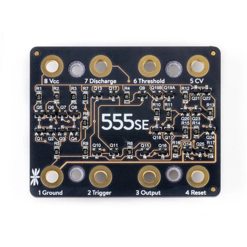 The 555SE Discrete 555 Timer Soldering Kit