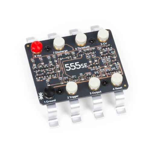 The 555SE Discrete 555 Timer Soldering Kit