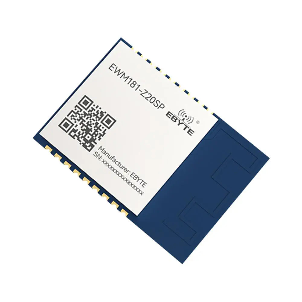 EWM181-Z20SP ZigBee ad hoc network module Network self-healing Lower power consumption Supports multiple network topologies