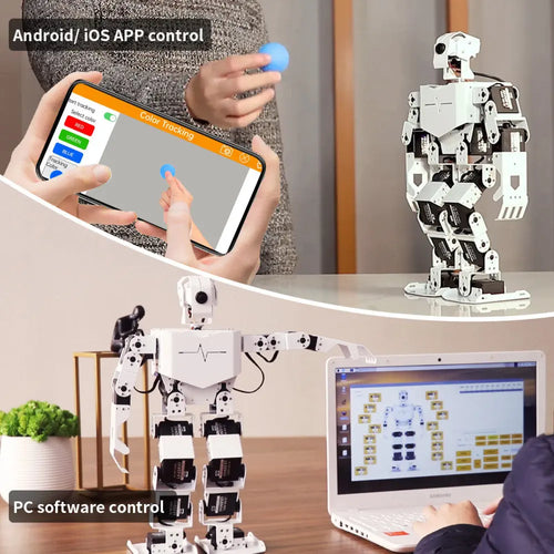 TonyPi Pro Hiwonder Humanoid Robot Professional Development Kit Powered by Raspberry Pi 5 (Raspberry Pi 5 8GB Included)