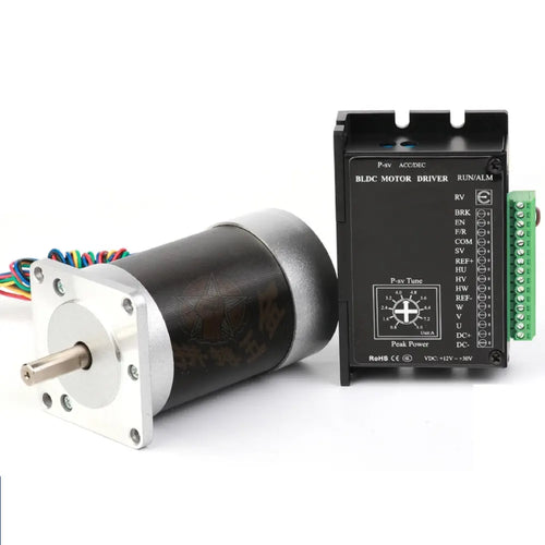 57mm Brushless DC Motor w/ Driver Kits, 24V 103W