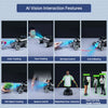 Hiwonder ROS2 Smart Car, ROSOrin Multimodal AI Vision Large Model, SLAM Navigation Programming, Mecanum Wheels Robot (Advanced Kit without Controller)
