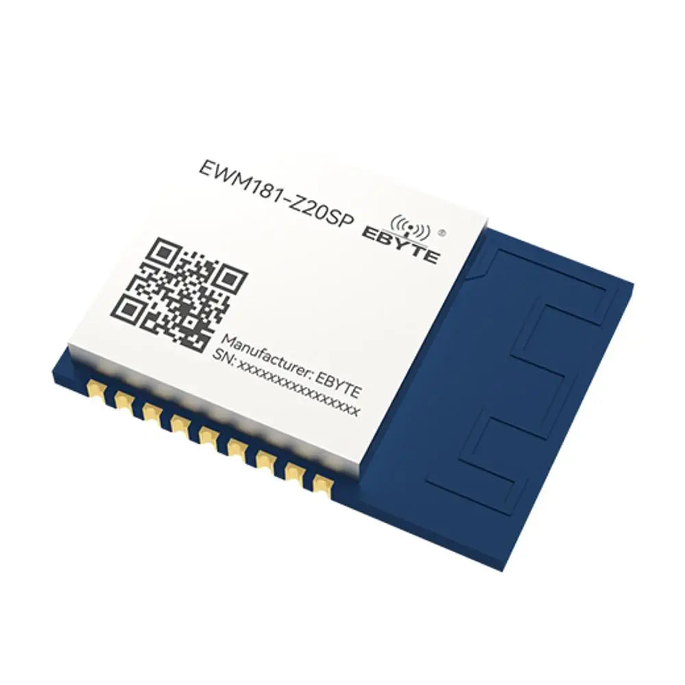 EWM181-Z20SP ZigBee ad hoc network module Network self-healing Lower power consumption Supports multiple network topologies