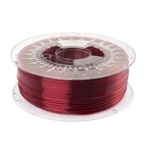 Spectrum PETG Transparent Red 1.75mm Filament - 1 kg