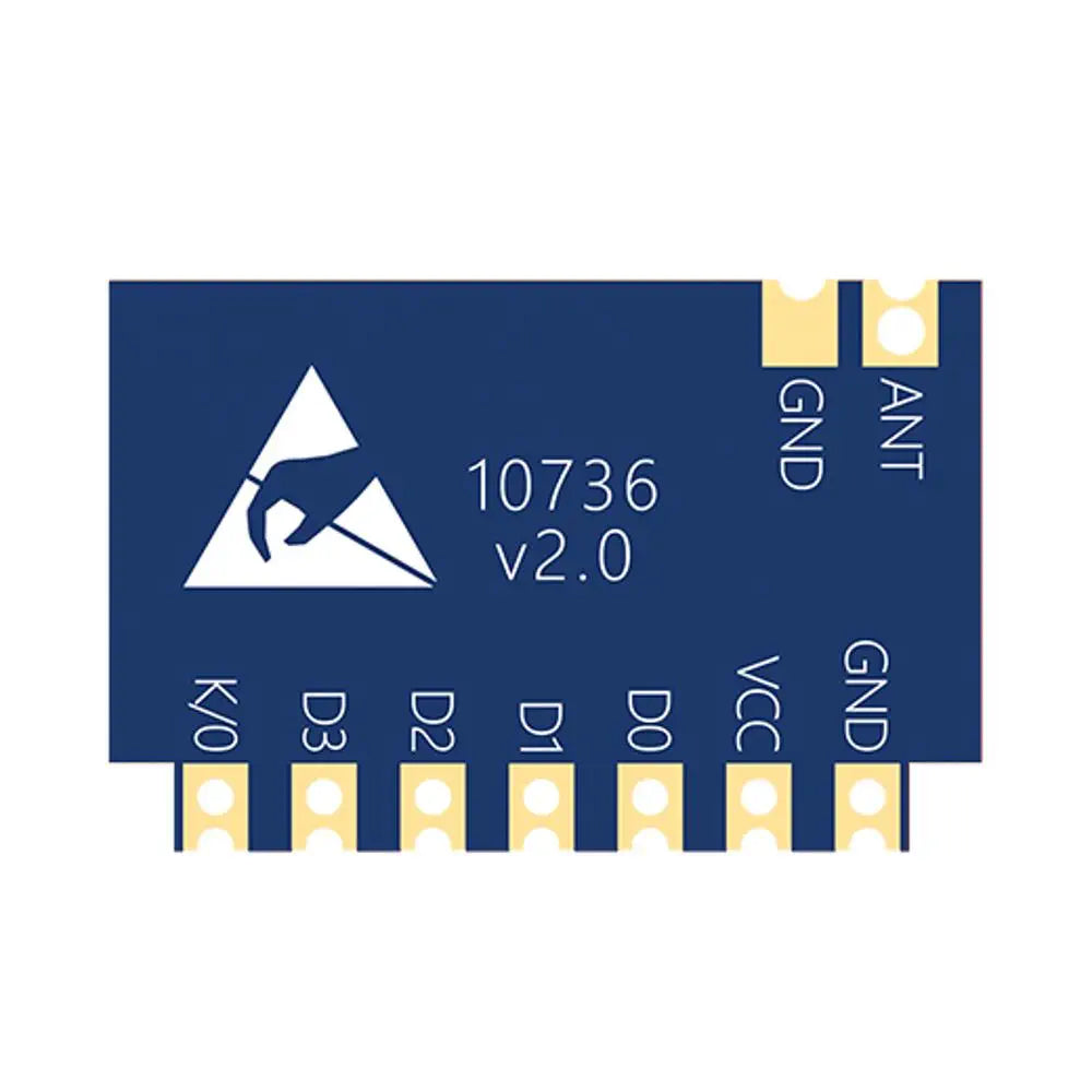 E160-R4FS1 433MHz ASK/OOK modulation High-performance ultra-aberrant wireless RF module Receiver