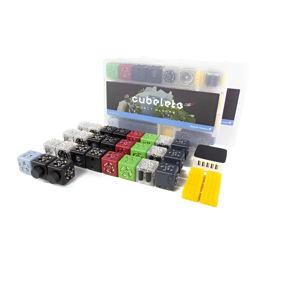 Cubelets Motivated Makers Pack - Classroom Robotics Toys STEM Kit, 52 ...