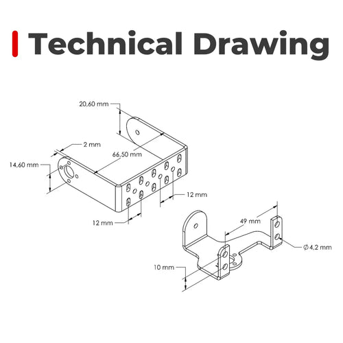 Pan and Tilt Kit from SMD Building Set Products