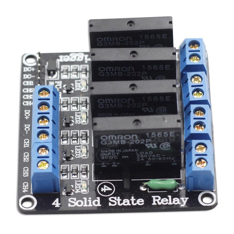 5V 4 Channel Solid State Relay (ssr)