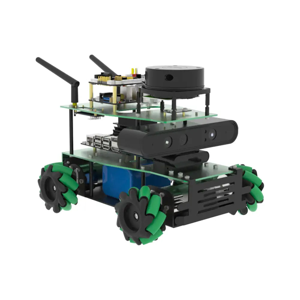 Yahboom Rosmaster X3 ROS2 Robot w/ Mecanum Wheel (Jetson Nano Standard ...