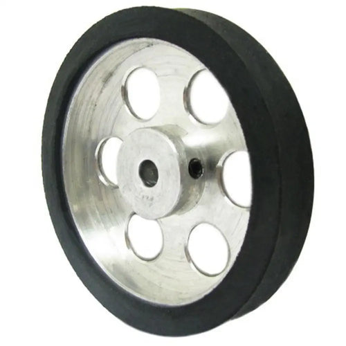 60mm Aluminium Wheel - 3mm Bore