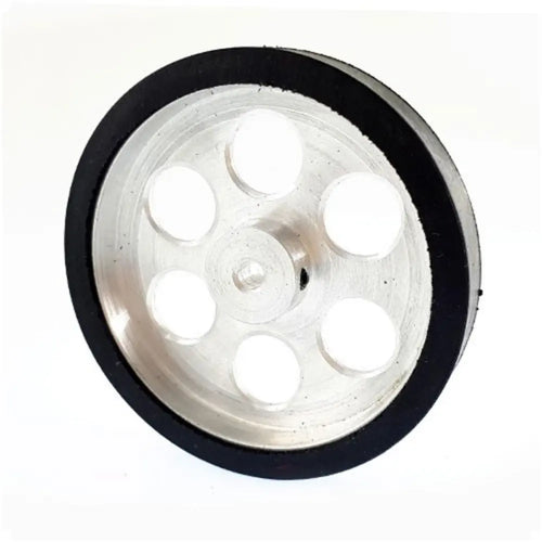 60mm Aluminium Wheel - 4mm Bore