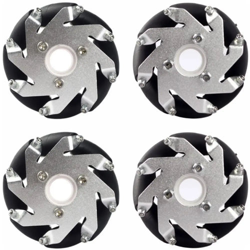 60mm Mecanum Wheel Set (2x Left, 2x Right)