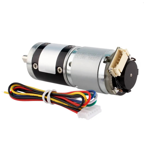 28mm Planetary Gear Motor w/Encoder 12V - 32RPM