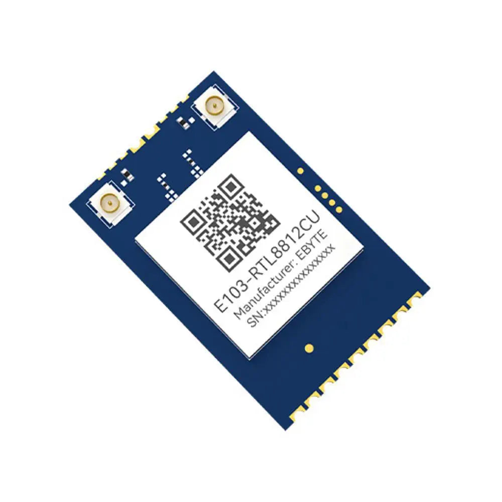 E103-RTL8812CU RTL8812CU chip Low cost 2.4GHz+5.8GHz dual band High speed WiFi module