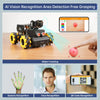 Hiwonder TurboPi Raspberry Pi Omnidirectional Mecanum Wheels Robot Car Kit with Camera Open Source Python for Beginners (Standard Kit without Raspberry Pi 4B)
