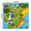 TTS Bee-Bot &amp; Blue-Bot Treasure Island Coding Mat - STEM Robot Floor Play mat for Kids Classroom &amp; Home Learning, Durable Vinyl Educational Programming Toy | 75 x 75 cm