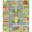 TTS Bee-Bot Programmable Robot with Community Mat and 3D Community Construction Kit Bundle - STEM Learning Coding Robot Toy for Kids Age 3+ Years