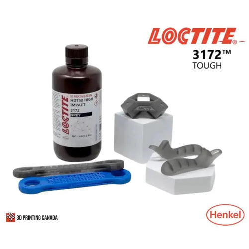 Henkel LOCTITE 3D 3172 High Impact Tough Resin, Grey, 1kg