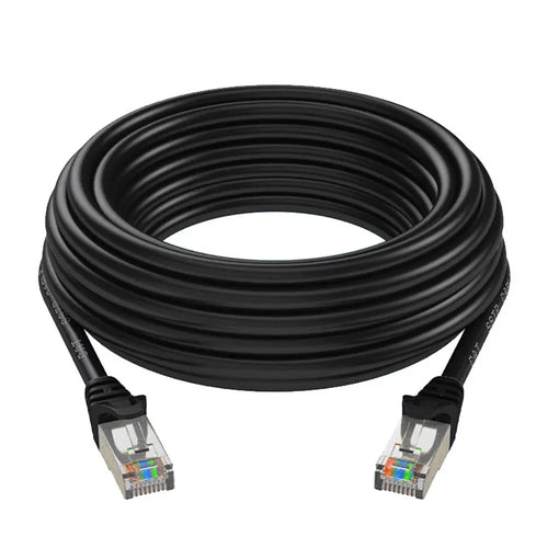 CAT6e Ethernet Cable with metal head (1.5m Black)