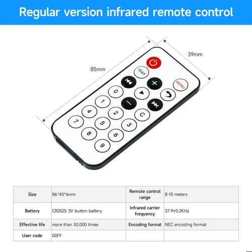 Yahboom Infrared remote controller- Regular Version