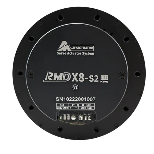 MYACTUATOR RMD-X8S2 V3,CAN BUS,reduction ratio 1:36,with new driver MC-X-500-O