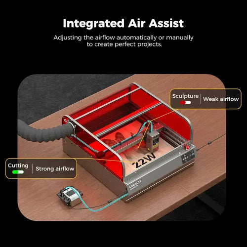 Creality Falcon2 Pro 40W Enclosed Laser Engraver &amp; Cutter