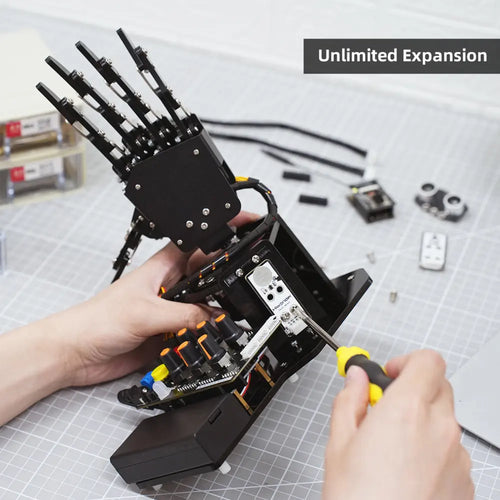 uHand UNO Open Source AI Bionic Robot Hand Support Somatosensory Control, Arduino Programming (Standard Kit)