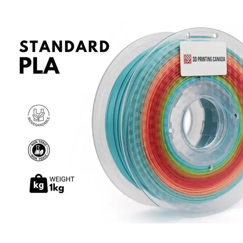 3D Printing Canada Red - Standard PLA Filament - 1.75mm, 1kg