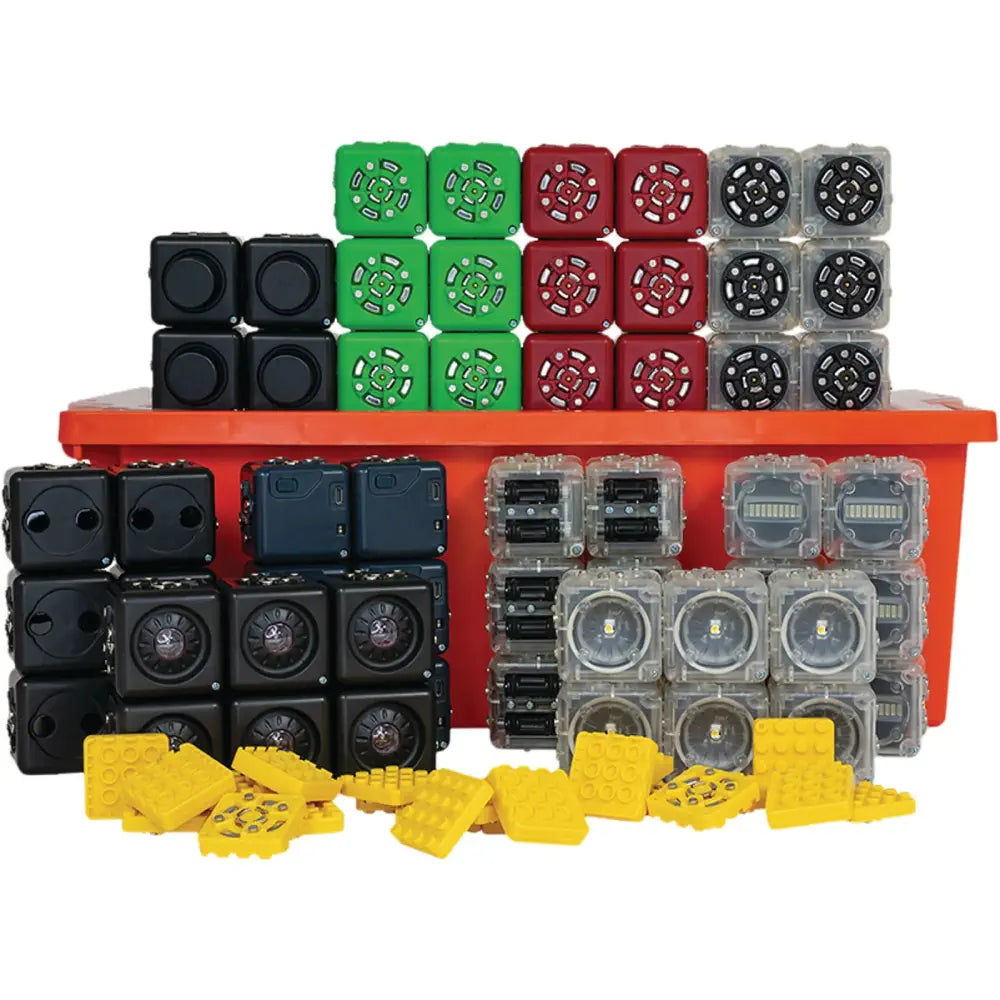 Cubelets Motivated Makers Pack - Classroom Robotics Toys STEM Kit, 52 ...