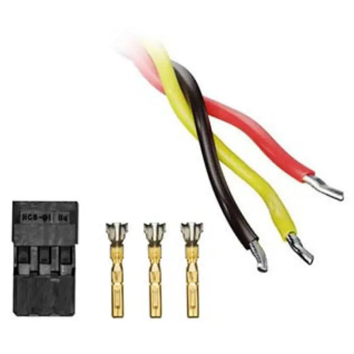 6" Hitec Super-Duty Servo Lead (Male) - 2 Pack