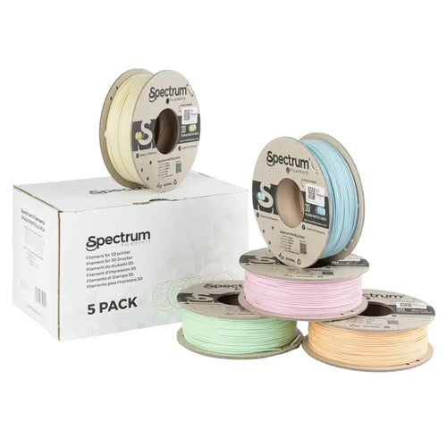 Spectrum PLA Pastello Filament Multi Pack - 1.75mm - 5 Colors