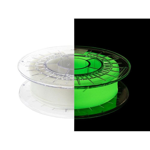 Spectrum Filaments Glow In The Dark Green PLA 1.75mm 3D Printer Filament - 0.5 kg