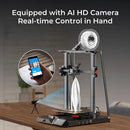 Creality 3D CR-10 Smart Pro 3D Printer Remote Control with AIot HD Camera LED Light Dual-Mode Levelling Filament Detection