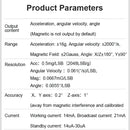 Witmotion WT9011DCL MPU9250 Bluetooth Accelerometer Sensor, High-Precision 9-Axis Gyroscope, Angle (XY 0.2), Magnetometer, 3-Axis AHRS IMU for Arduino