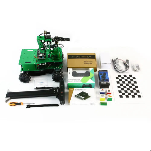 Yahboom Rosmaster X3 Plus 6-DOF Robotic Arm with AI Vision and Voice Control RaspberryPi Version(RaspberryPi 5 Board NOT include)