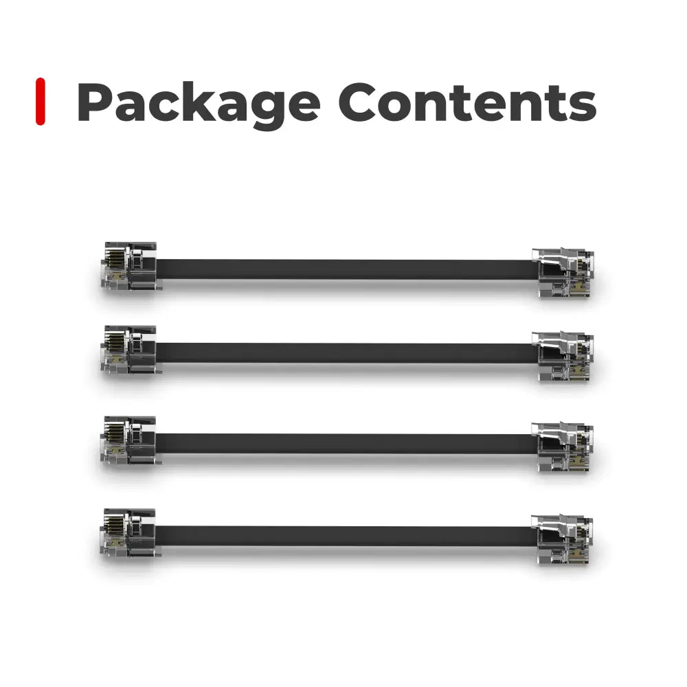 RJ-11  Cable 20 cm Package