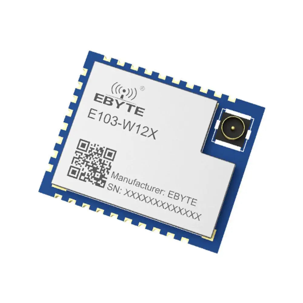 E103-W12X Ultra-low power consumption, Dialog solution chip—DA16200 serial WiFi module,AT command, supports WEP/WPA/WPA2/WPA3