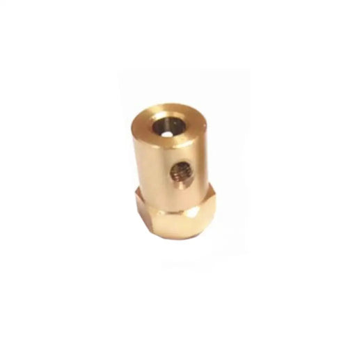 6mm Brass Hex Mounting Hub