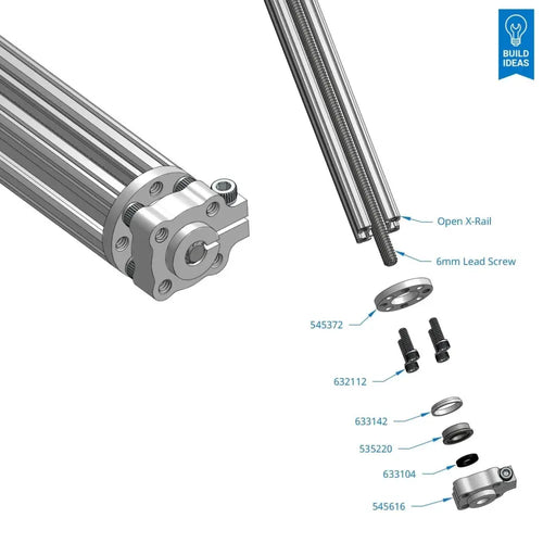 6mm Lead Screws 350mm