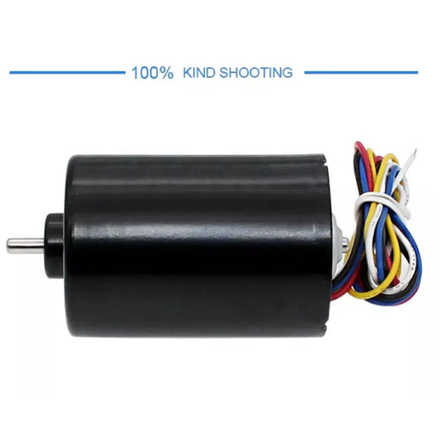 24V 36mm Diameter Brushless DC Motor, 8000 RPM