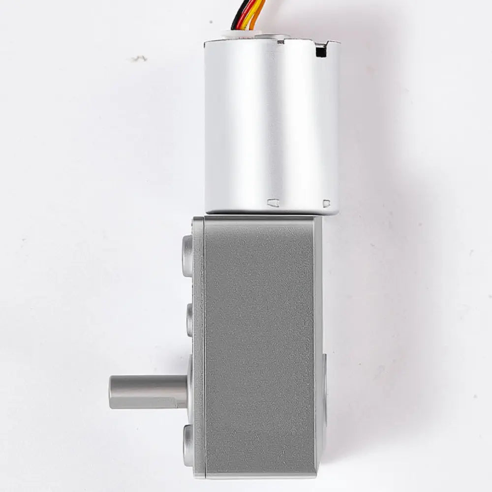 DC Brushless Worm Gear Motor 2430BL for Robots, 12V, 23RPM