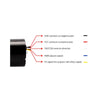 24V brushless worm gear motor 285RPM