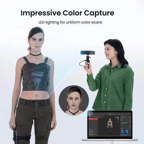 Revopoint RANGE 2 3D Scanner: Fast and Powerful Large Object 3D Scanning