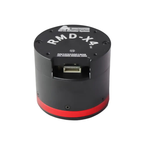 MyActuator RMD-X4 1:6 Micro Motor High Precision Light Weight BLDC 24V High-Speed 600RPM CAN BUS