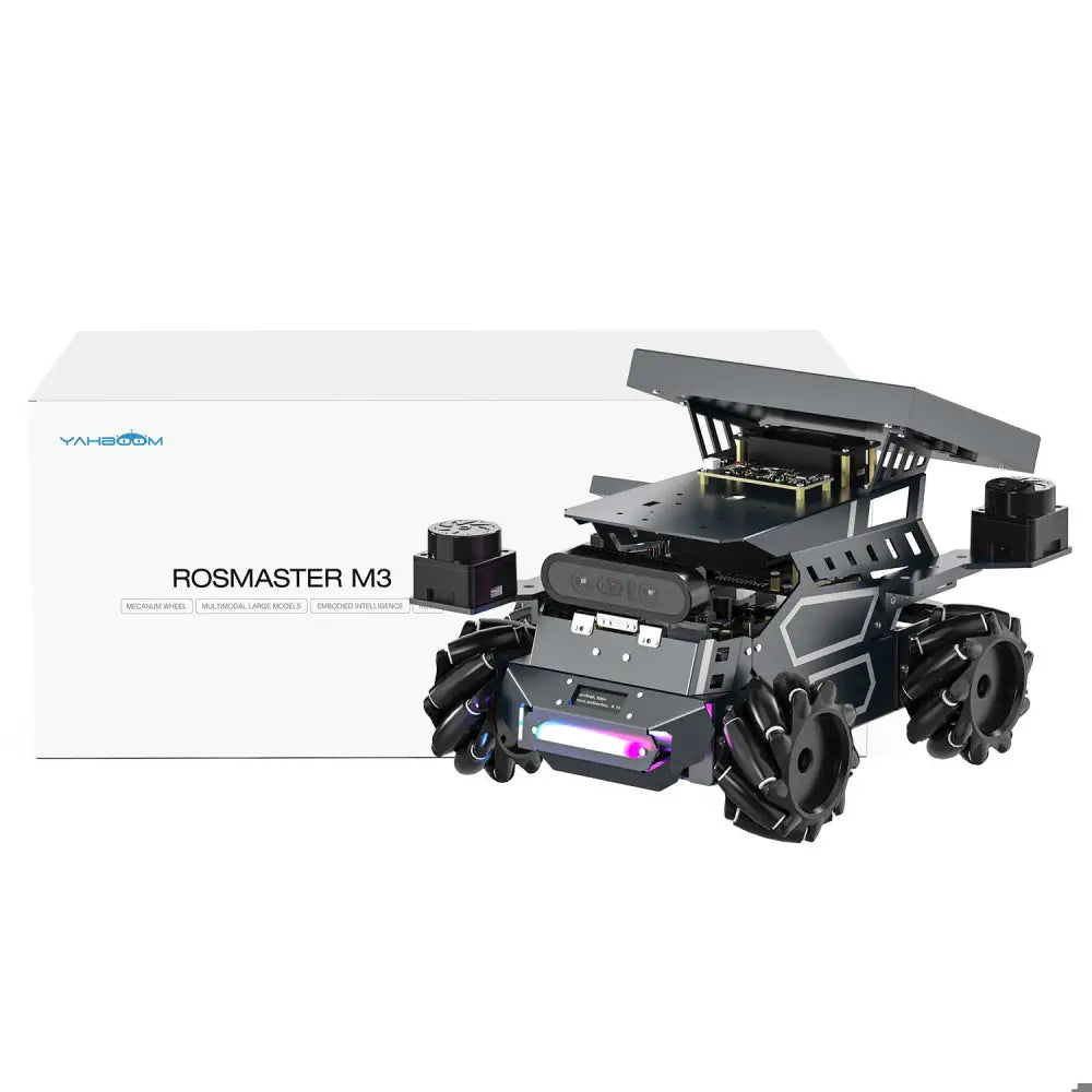 ROSMASTER M3 AI Large Model ROS2 Robot Kit-Ultimate Version With Orin NX SUPER 16GB Board