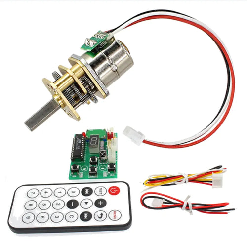 10mm DC 5.0V 10BY Geared Stepper Motor w/ Driver Kits, 1/210 Gear Ratio