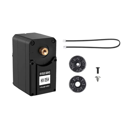 Hiwonder HX 35H Serial Bus High Voltage Servo w/ Double Shaft, 35KG Torque &amp; Data Feedback