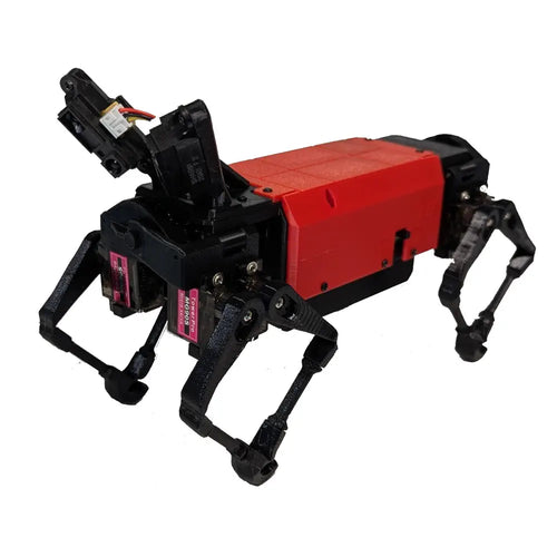 Walking Robot Lowrie 1.1 fully autonomous walking robot (Complete Construction Kit) with obstacle avoidance behavior