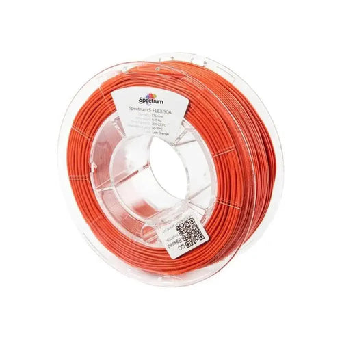 Spectrum S-Flex 90A TPU Filament, Lion Orange, 1.75mm, 0.25kg